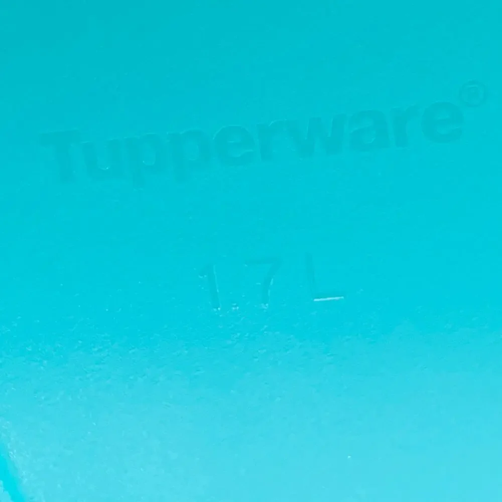 Tupperware Crystalwave Plus 12 Piece 6 Bowls Lids Green Blue Plastic Rectangle